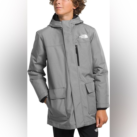☃️THE NORTH FACE North Down Triclimate Grey/Black 3 in 1 jacket, size L (12)☃️ - Picture 2 of 10